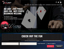 Tablet Screenshot of npptpoker.com